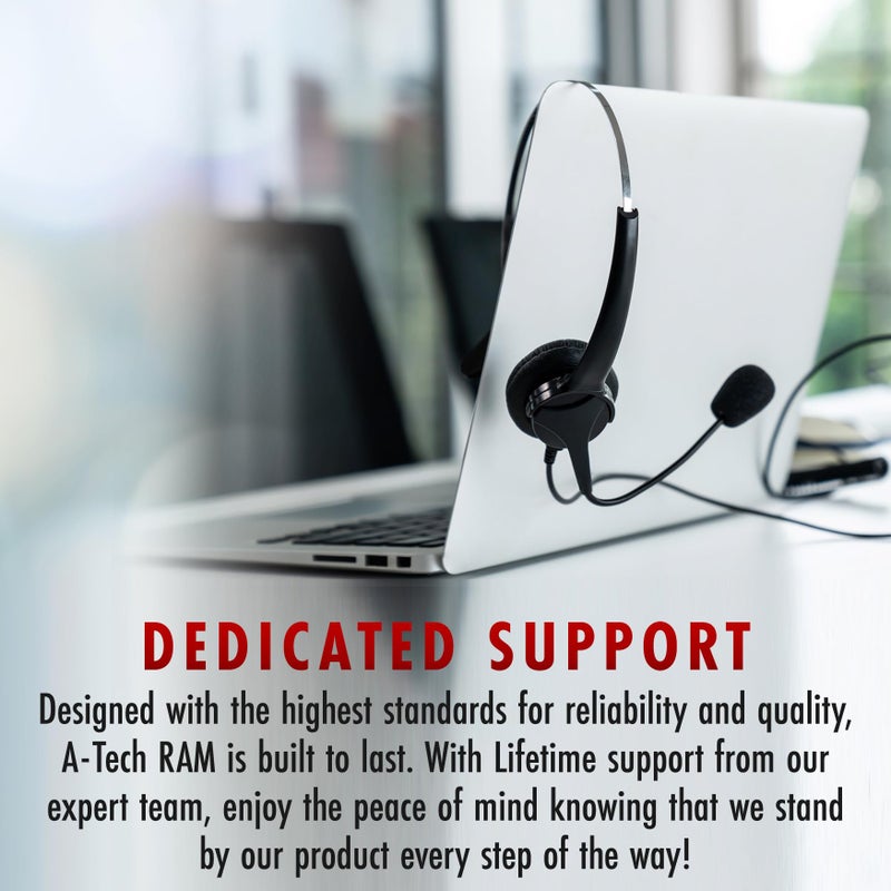 A-Tech 8GB RAM for Dell Inspiron 3250, 3650, 3655, 3656 Desktop | DDR3/DDR3L 1600MHz PC3L-12800 DIMM 2Rx8 1.35V 240-Pin Non-ECC UDIMM Memory Upgrade - Image 4